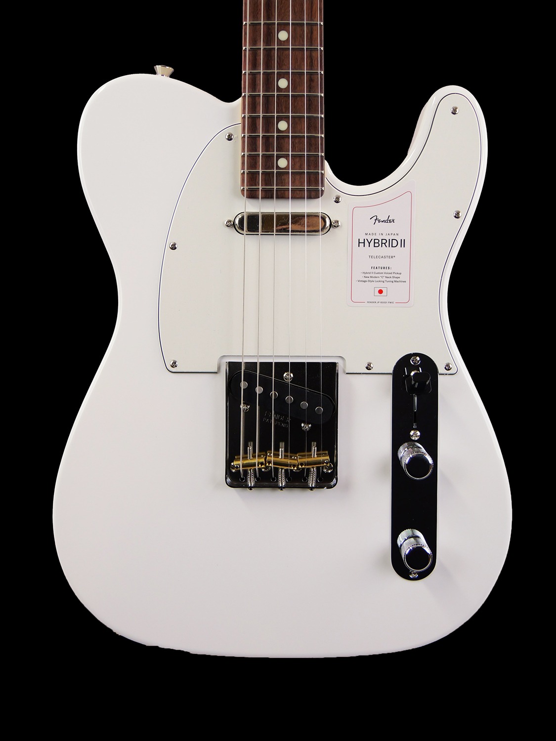 Fender Made in Japan Hybrid II Telecaster (Arctic White)