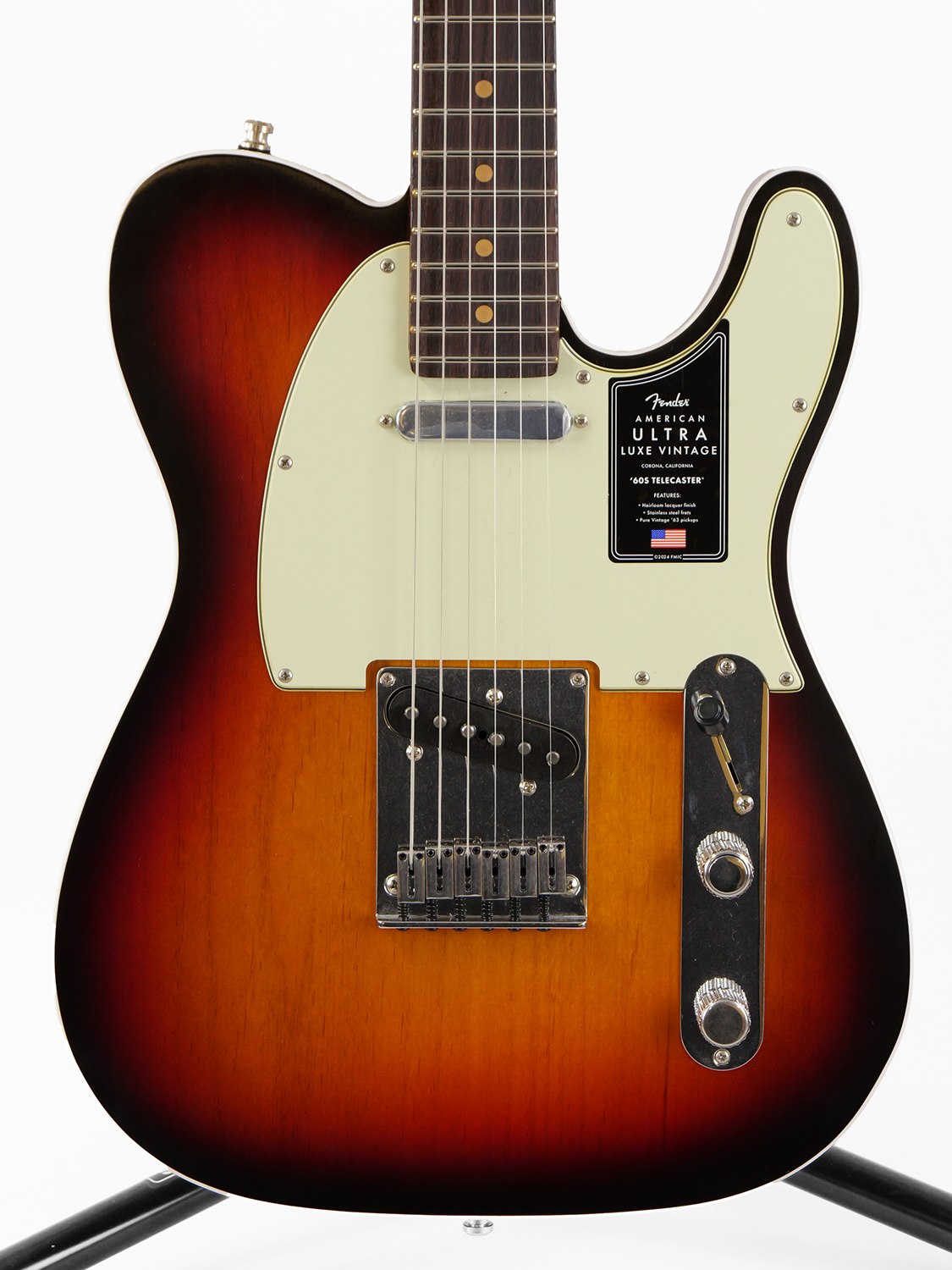 Fender American Ultra Luxe Vintage '60s Telecaster Custom (3-Color Sunburst)