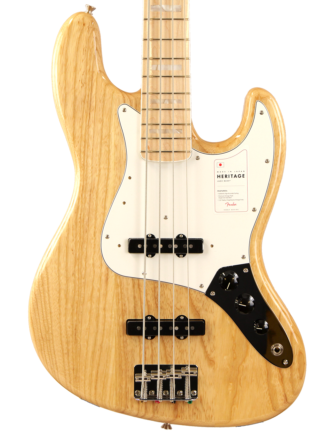 Fender Made in Japan Heritage 70s Jazz Bass Maple Fingerboard(Natural)
