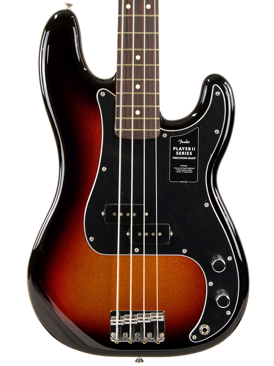 Fender Player II Precision Bass (Sparkle 3-Color Sunburst)