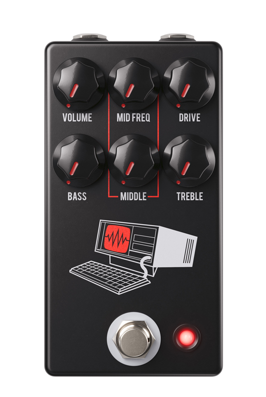 JHS Pedals HARD DRIVE BLACK