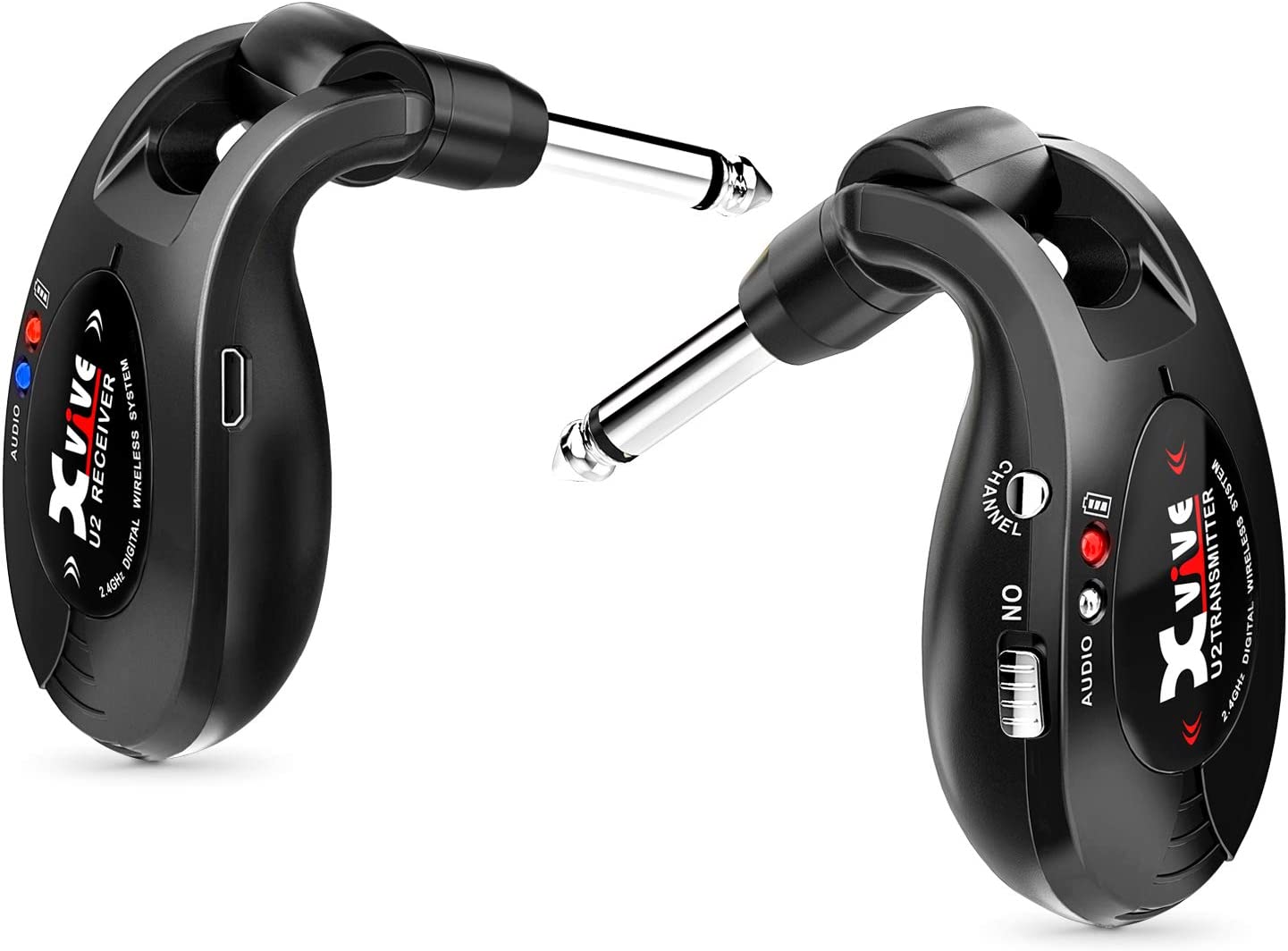 Xvive U2 Wireless Guitar System （ブラック）