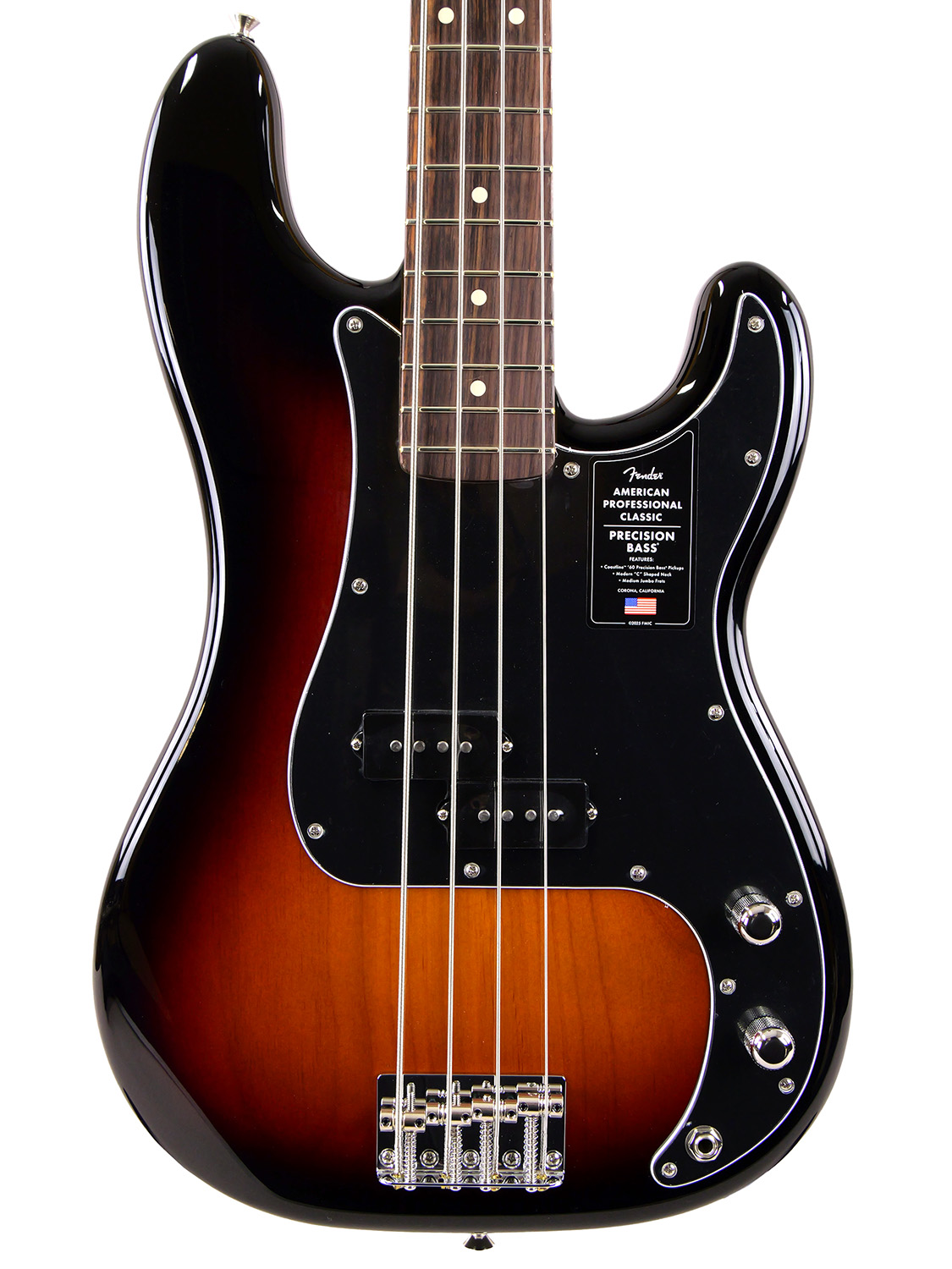 Fender American Professional Classic Precision Bass（3-Color Sunburst）