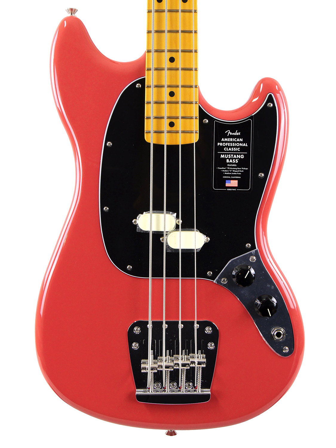 Fender American Professional Classic Mustang Bass（Faded Dakota Red）