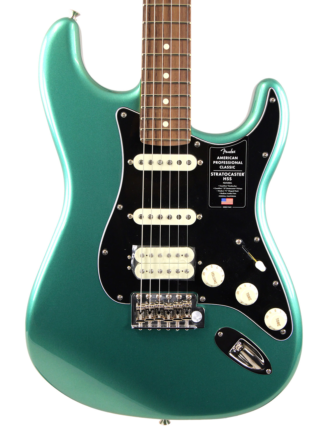 Fender American Professional Classic Stratocaster HSS(Faded Sherwood Green Metallic)