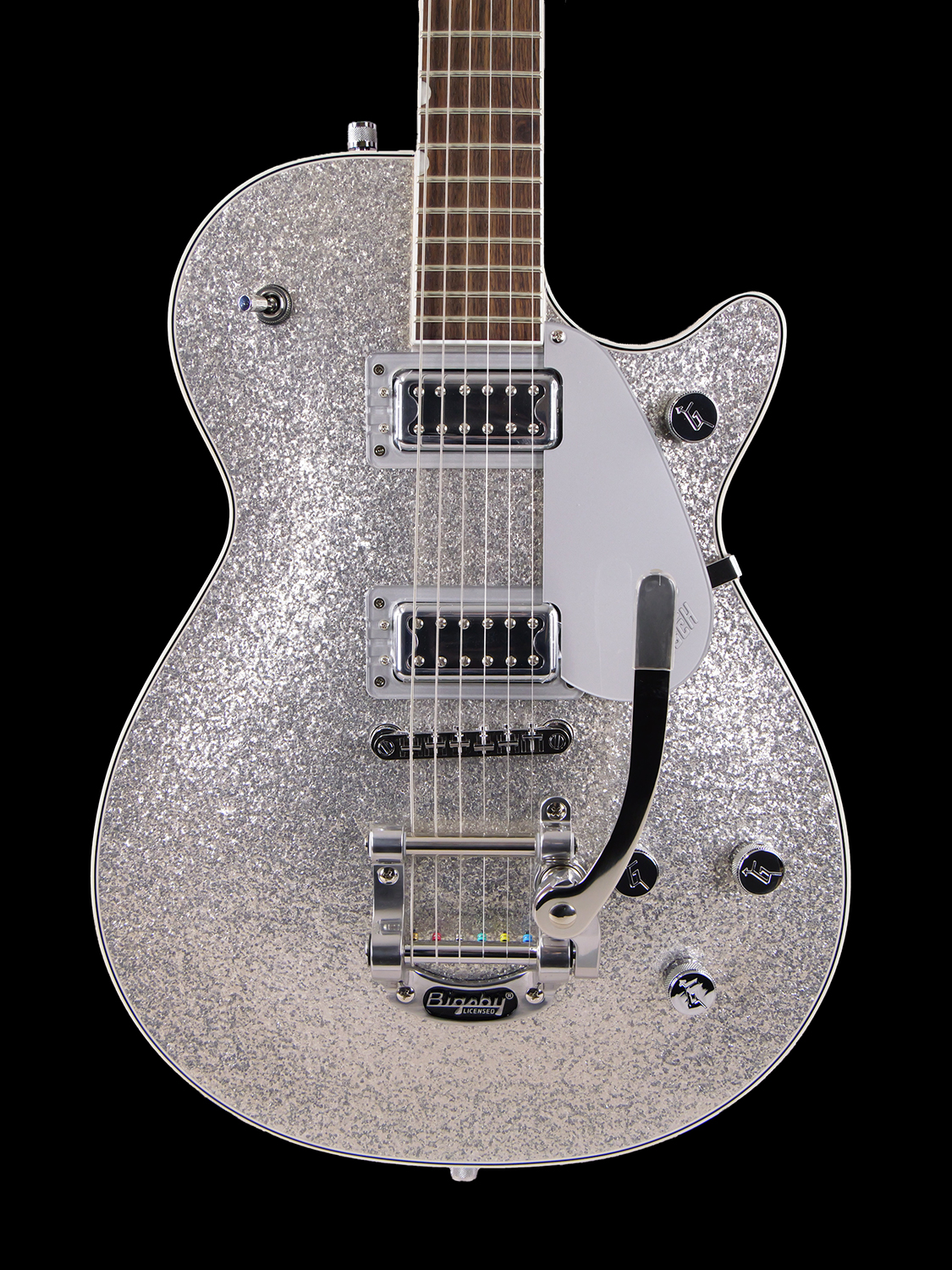 ☆Gretschセール実施中☆ Gretsch G5230T Electromatic Sparkle Jet FT Single-Cut with Bigsby (Silver Sparkle)